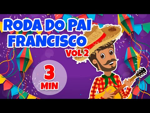 Roda do Pai Francisco vol 2 - Giramille 3 min | Desenho Animado Musical