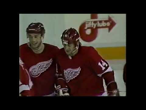NHL REGULAR SEASON 1988-89 - Detroit Red Wings @ Edmonton Oilers