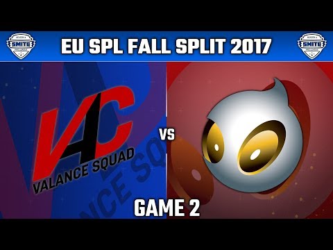 SMITE Pro League Fall Split Week 4 EU 2017 - Valance Squad  vs. Team Dignitas  (Game 2)