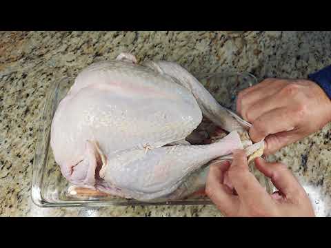 How to Remove Turkey Neck, Giblets, Heart, Kidney, Liver, Innards, Guts