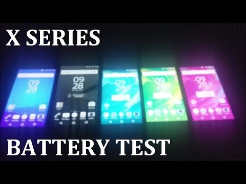 Sony Xperia X Performance Battery Life Test vs Xperia X Xperia XA Z5 Z5 Premium