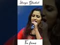 Iayyayo Song Shreya Ghoshal Stage Performance ️