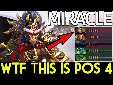 Miracle- Dota 2 [Monkey King] WTF!! This is pos4