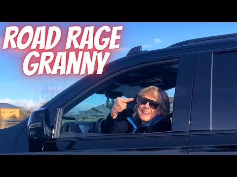 Grandma Loses It in Road Rage Incident - Bad drivers & Driving fails -learn how to drive #1478