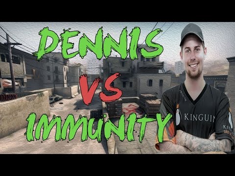 CSGO: POV Kinguin dennis vs Immunity (27/19) dust2 @ ESL One Cologne 2015