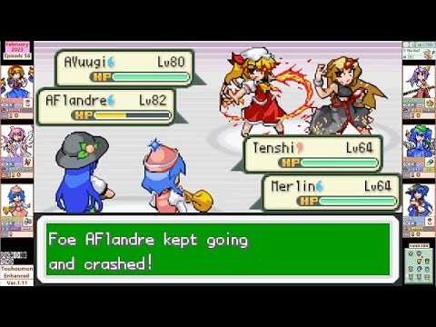 Touhoumon Enhanced LP [56]: The Touhoumon Octet Vs. Mahogany Rockets