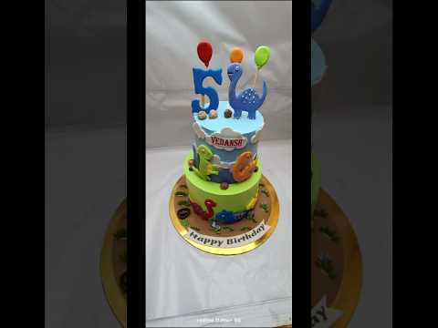 Happy Birthday To you dear VEDANSH #cake #shortvideo #birthdaycake