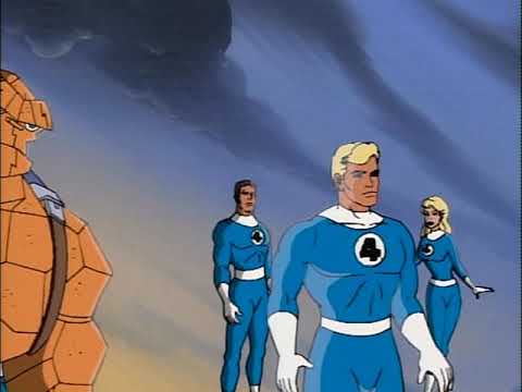 Las 4 Fantásticos La Serie Animada | La llegada Silver Surfer Y Galactus Parte 2 | Parte 5