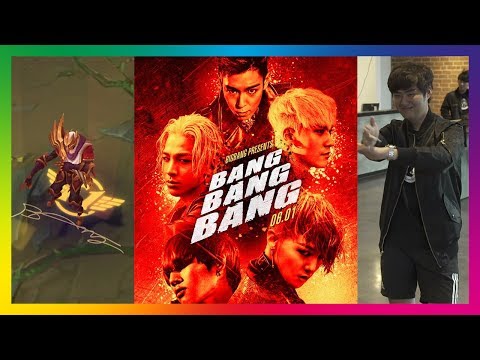 【LoL】SKT T1 Jhin recall dance reference (Big Bang - Bang Bang Bang) - Worlds 2016
