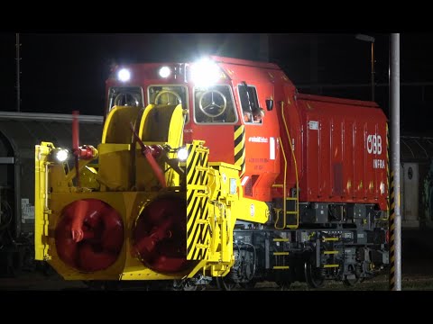 100 Jahre ÖBB Zugparade am Abend
