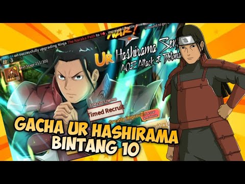 GACHA UR HASHIRAMA B10 - Ninja War Mobile | Shinobi Legend | Ninja Chronicles
