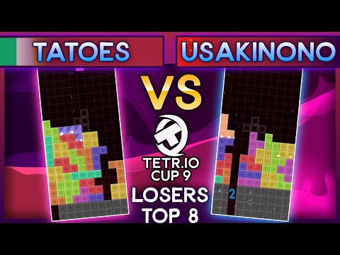 TETR.IO Cup 9 - Tatoes Vs. UsakiNoNo - Losers Top 8