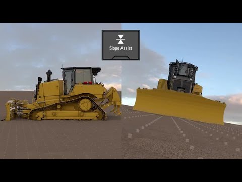 Cat® Grade con Slope Assist para tractores topadores
