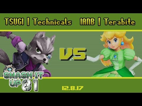IANB | Terabite (Peach) vs TSUGI | Technicals (Fox) - Wii U - SIU 81