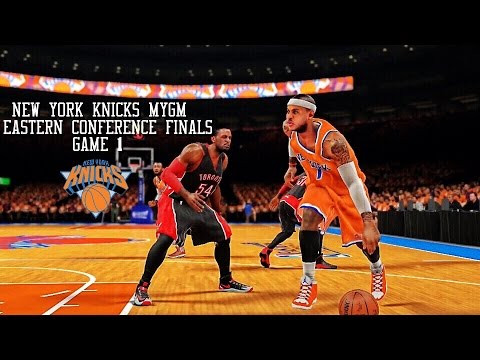 NBA 2K15 PS4 Knicks MyGM ECFG1 - Crazy Glitch! (EP.23)