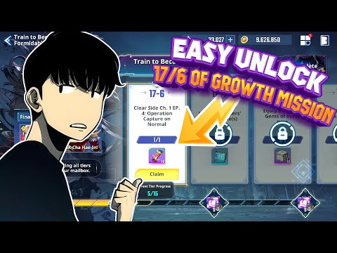 BUG GROWTH MISSION 17-6 (FIXED) Complete Fast! | Solo Leveling : ARISE