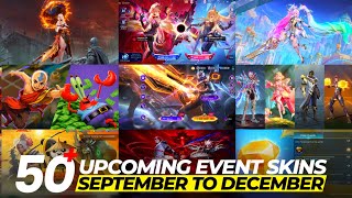 53 UPCOMING EVENTS SKINS MLBB - KAGURA LEGEND, FREE LAYLA COLLECTOR, ASPIRANT 5.0, KUNG FU PANDA