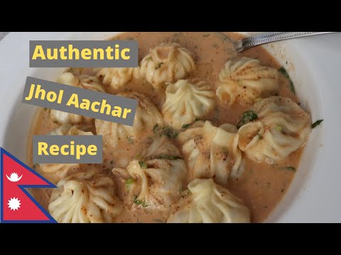 How to make Local Jhol momo Aachar | Homefoodbuzz