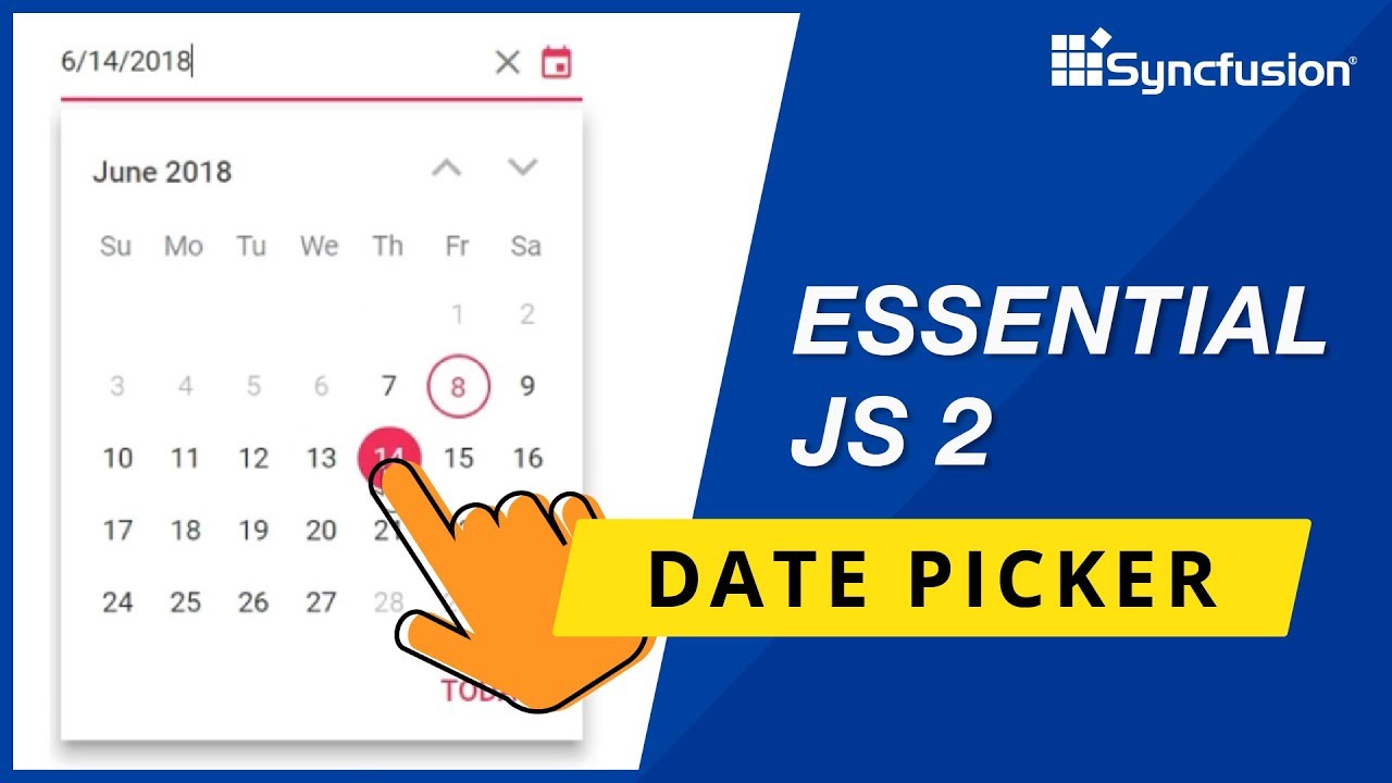 Essential JS 2 Date Picker