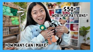 Crocheting As Many Snugglers As I Can?! 🧶 Crochet & Chat with Me! Crochet Vlog / Challenge Part 1 🧶