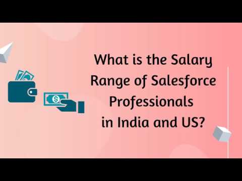 What is the Salary Range of Salesforce Professionals in India and US Video