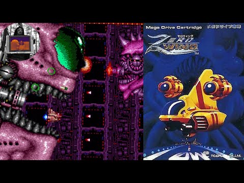 Zero Wing - ゼロウィング (#1991 /#megadrive )[JAP] #gameplay