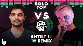 the bass slicer is point . so heavy - ANTILT VS REMIX | Online World Beatbox Championship 2022 | TOP 8 SOLO BATTLE