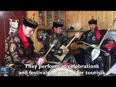 Distinctive music played by Tuwa people in Xinjiang