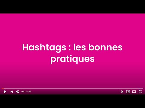 Bonnes pratiques hashtags pour hôtels et restaurants | Influence Society Academy