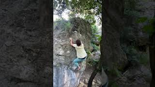Video thumbnail of Pa de nous, 6b+. La Riba
