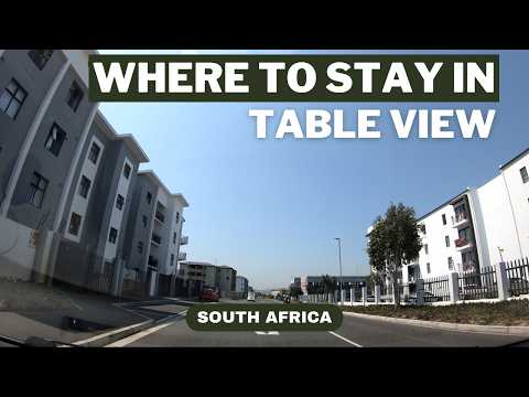 Where to stay in Table View Cape Town | Best table view suburbs South Africa
