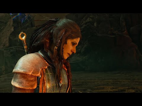 Freya and Kratos confront Gna - God of War Ragnarok (Cutscene)