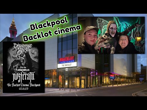 Cadaverous Black at Blackpool's backlot cinema