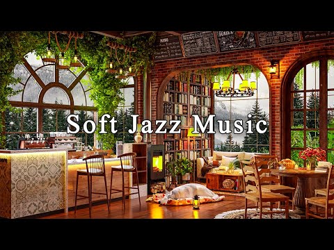 Soft Jazz Music for Work, Study, Unwind☕Cozy Coffee Shop Ambience & Relaxing Jazz Instrumental Music