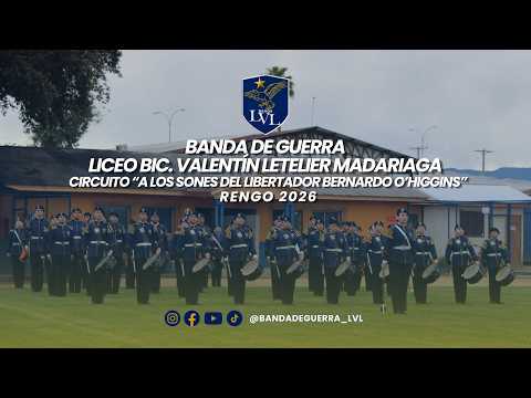 Banda Liceo Valentín Letelier | A los Sones del Libertador Bernardo O'Higgins | Rengo 2026
