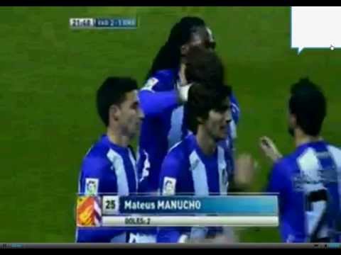 GOL Manucho Valladolid 2-1 Real Madrid
