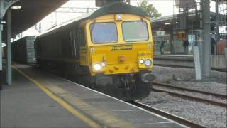 preview picture of video 'Freight at Nuneaton | Evening | 05/05/11'