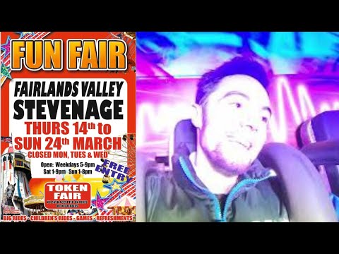 Stevenage Funfair Vlog March 2024