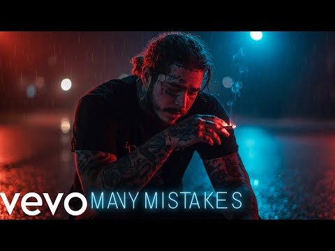 Post Malone – Many Mistakes (Emotional Ai Song Lyrics Video)