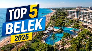 Nur diese 5 Hotels lohnen sich wirklich in Belek 2026