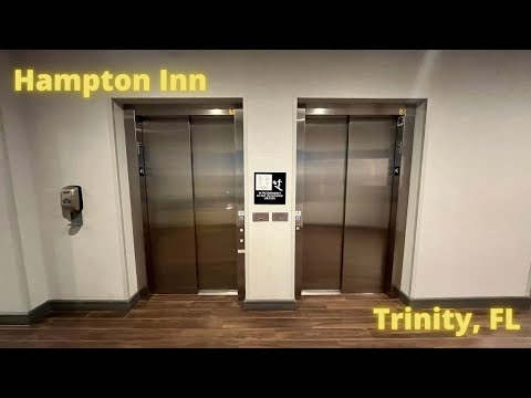 Schindler 3300 Traction elevators at Hampton Inn in Trinity, FL