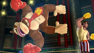 Punch Out!! (Wii) - Donkey Kong [0:53.19]