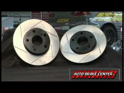 Auto Brake Center, Inc.| The Difference Between Slotted and Drilled Rotors