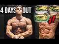 FULL DAY OF EATING 4 DAYS OUT & MASSIVE CHEST PUMP