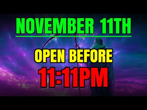 11/11 WARNING: Your Destiny Unlocks Tonight at 11:11 PM!
