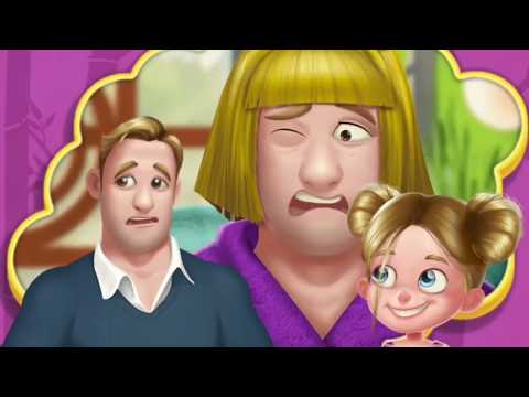 Spa Day with Daddy Girls Games - Fun Baby Care Kids Colors Games - Learn Play Makeover and Doctor