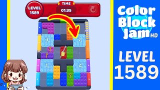 Solusi Level 1589 Color Block Jam