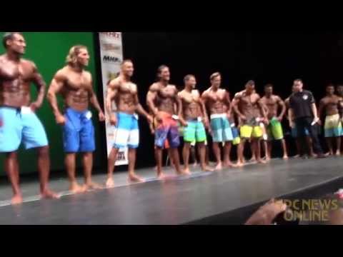 Men's Physique 1st Callout from the 2013 IFBB New York Pro