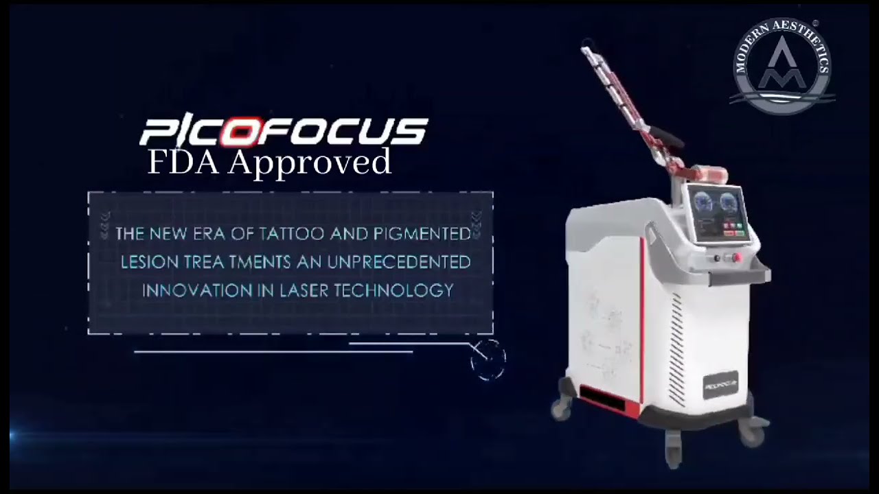 FDA Approved PICOFOCUS NdYag Laser I Modern Aesthetics I Laser Toning Lip Lightening Tattoo Removal