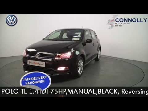 CMG VW BALLINA 162MO858 VW POLO TL 1 4TDI 75HP,MANUAL,BLACK